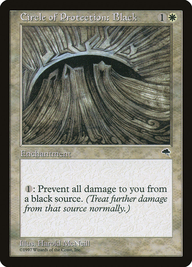Circle of Protection: Black [Tempest] | Pegasus Games WI