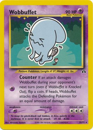 Wobbuffet (35/75) [Neo Discovery Unlimited] | Pegasus Games WI