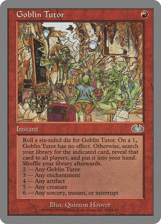 Goblin Tutor [Unglued] | Pegasus Games WI