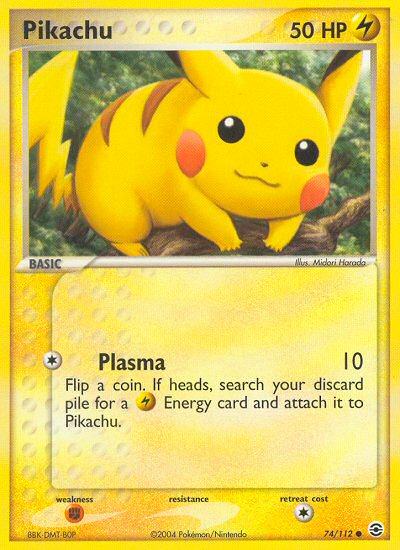 Pikachu (74/112) [EX: FireRed & LeafGreen] | Pegasus Games WI