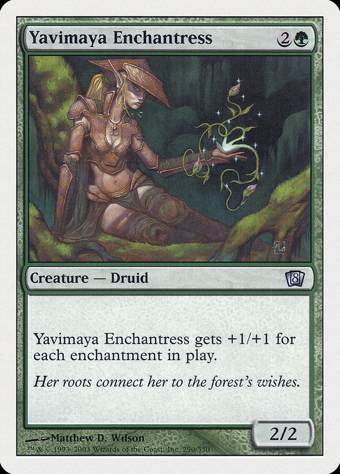 Yavimaya Enchantress [Eighth Edition] | Pegasus Games WI