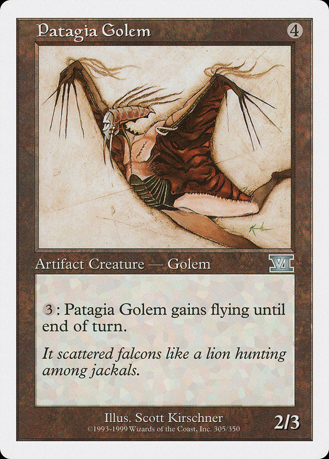 Patagia Golem [Classic Sixth Edition] | Pegasus Games WI