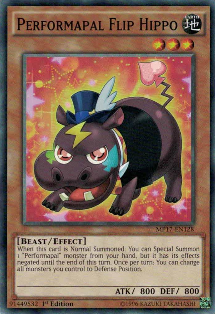 Performapal Flip Hippo [MP17-EN128] Common | Pegasus Games WI