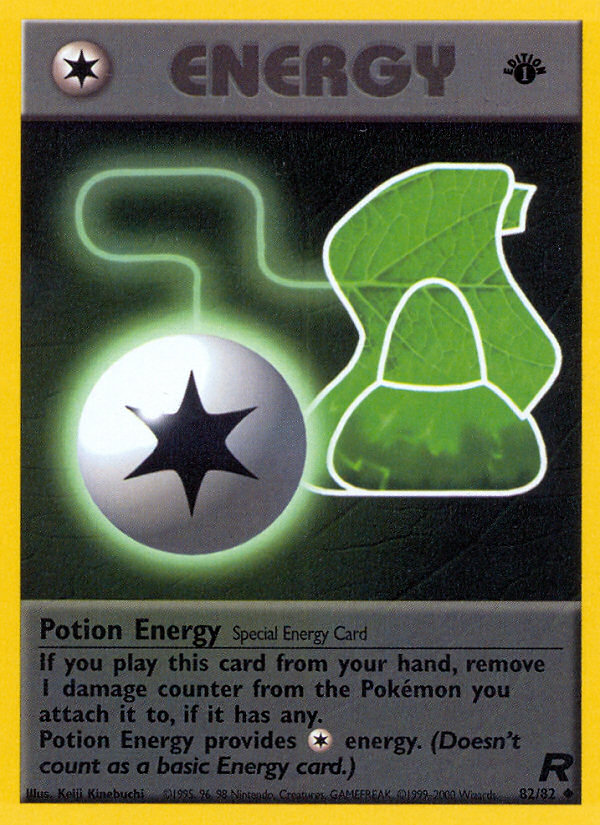 Potion Energy (82/82) [Team Rocket 1st Edition] | Pegasus Games WI