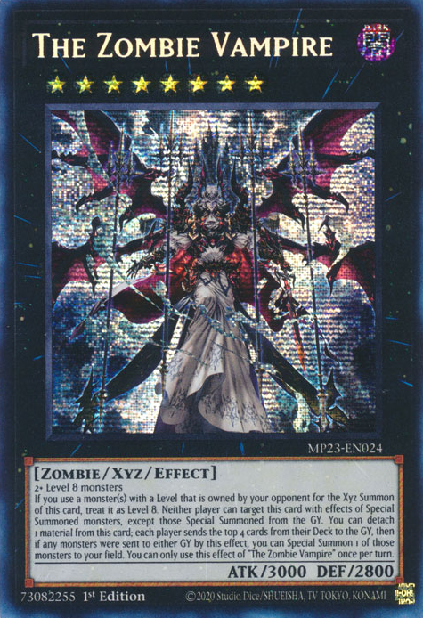 The Zombie Vampire [MP23-EN024] Prismatic Secret Rare | Pegasus Games WI