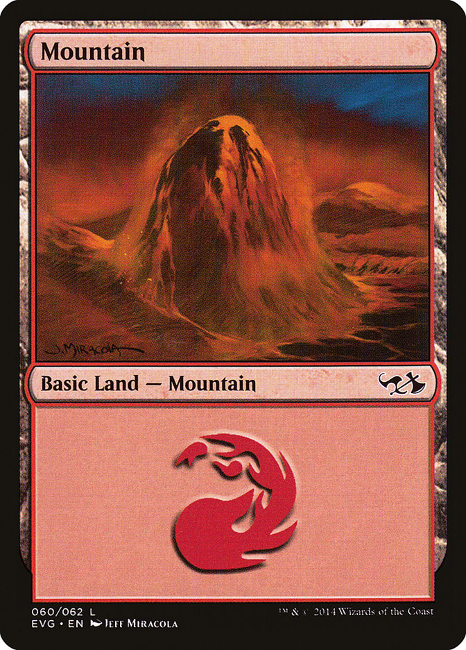 Mountain (60) (Elves vs. Goblins) [Duel Decks Anthology] | Pegasus Games WI