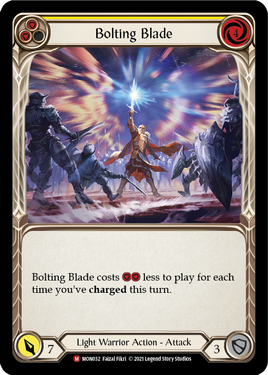 Bolting Blade [MON032] 1st Edition Normal | Pegasus Games WI