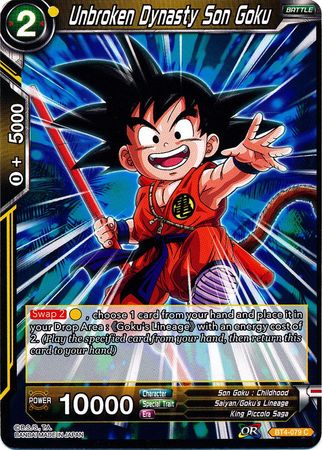 Unbroken Dynasty Son Goku [BT4-079] | Pegasus Games WI