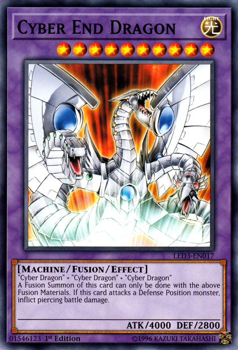 Cyber End Dragon [LED3-EN017] Common | Pegasus Games WI