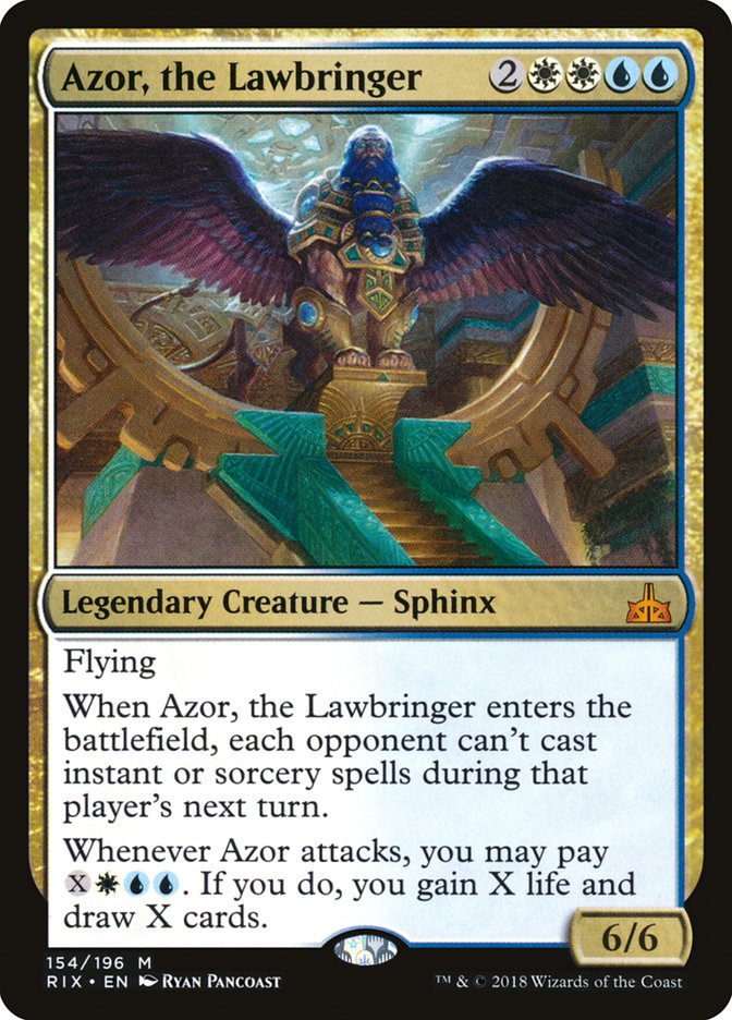 Azor, the Lawbringer [Rivals of Ixalan] | Pegasus Games WI
