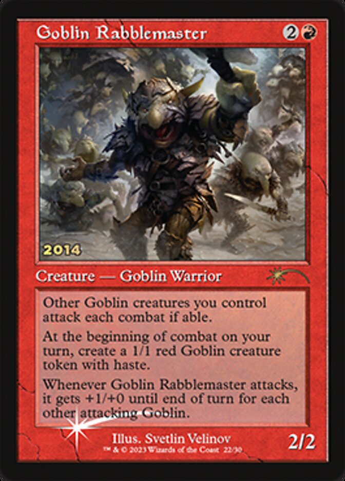 Goblin Rabblemaster [30th Anniversary Promos] | Pegasus Games WI