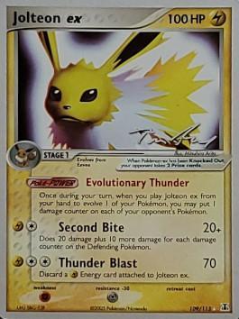 Jolteon ex (109/113) (Legendary Ascent - Tom Roos) [World Championships 2007] | Pegasus Games WI