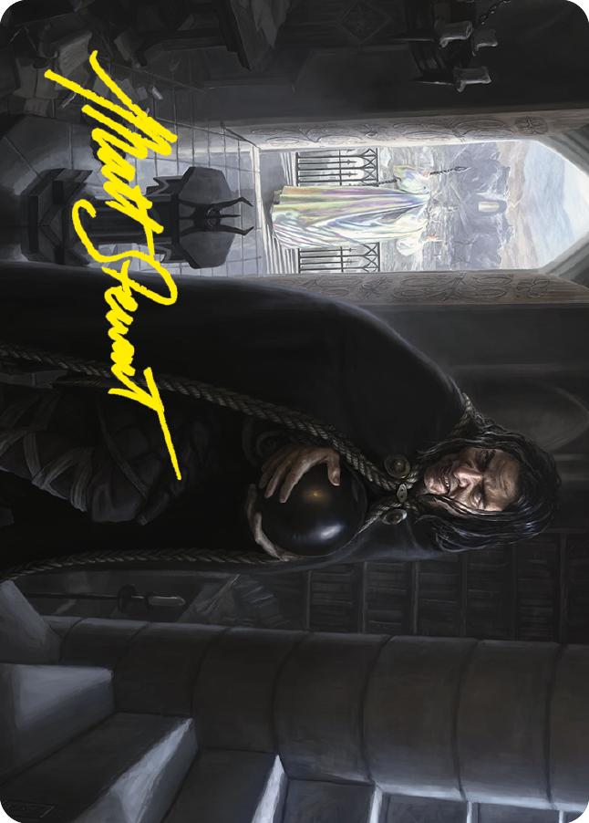 Grima, Saruman's Footman Art Card (Gold-Stamped Signature) [The Lord of the Rings: Tales of Middle-earth Art Series] | Pegasus Games WI