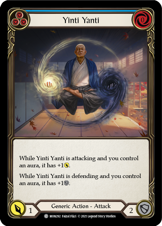 Yinti Yanti (Blue) [MON292] 1st Edition Normal | Pegasus Games WI