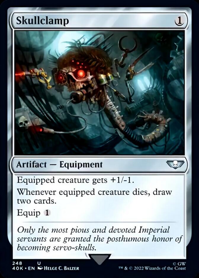 Skullclamp (Surge Foil) [Warhammer 40,000] | Pegasus Games WI