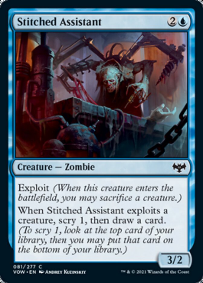 Stitched Assistant [Innistrad: Crimson Vow] | Pegasus Games WI
