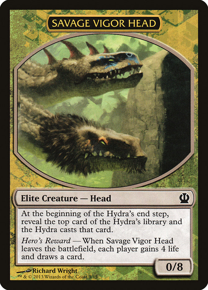 Savage Vigor Head [Theros Face the Hydra] | Pegasus Games WI