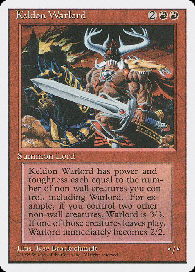 Keldon Warlord [Fourth Edition] | Pegasus Games WI