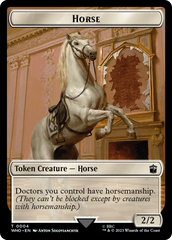 Horse // Treasure (0028) Double-Sided Token [Doctor Who Tokens] | Pegasus Games WI
