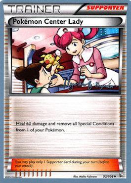 Pokemon Center Lady (93/106) (Primal Groudon - Alejandro Ng-Guzman) [World Championships 2015] | Pegasus Games WI