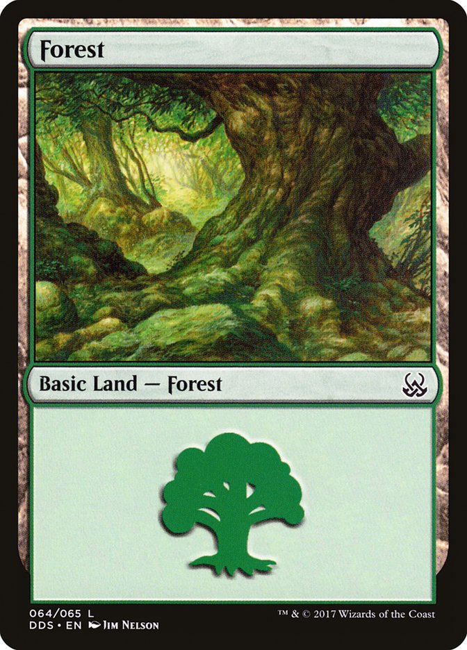 Forest (64) [Duel Decks: Mind vs. Might] | Pegasus Games WI