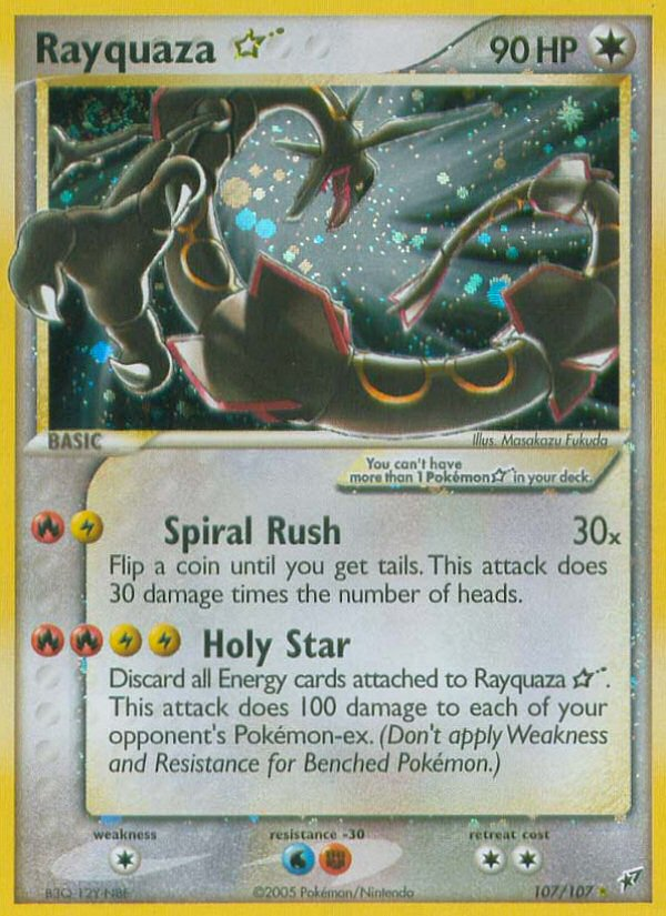 Rayquaza Star (107/107) [EX: Deoxys] | Pegasus Games WI