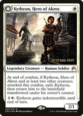 Kytheon, Hero of Akros // Gideon, Battle-Forged [Magic Origins Prerelease Promos] | Pegasus Games WI