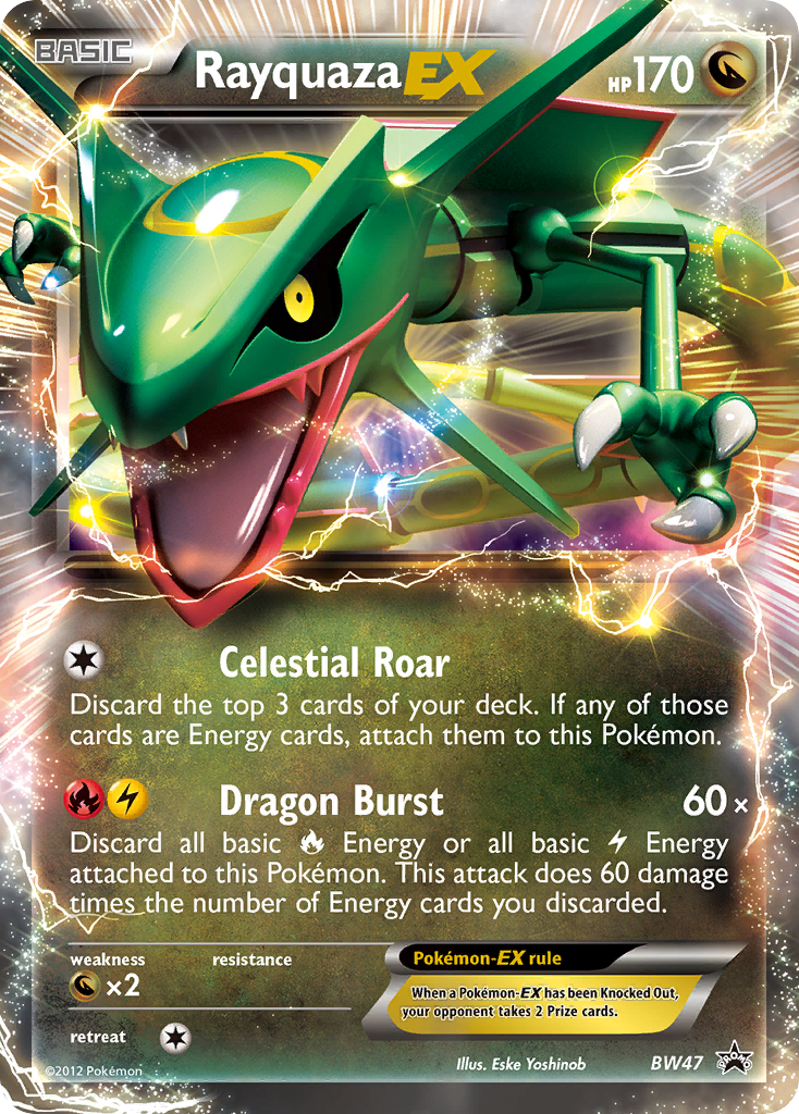 Rayquaza EX (BW47) [Black & White: Black Star Promos] | Pegasus Games WI