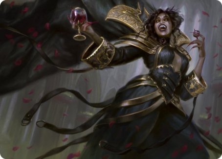 Bloodcrazed Socialite Art Card [Innistrad: Crimson Vow Art Series] | Pegasus Games WI