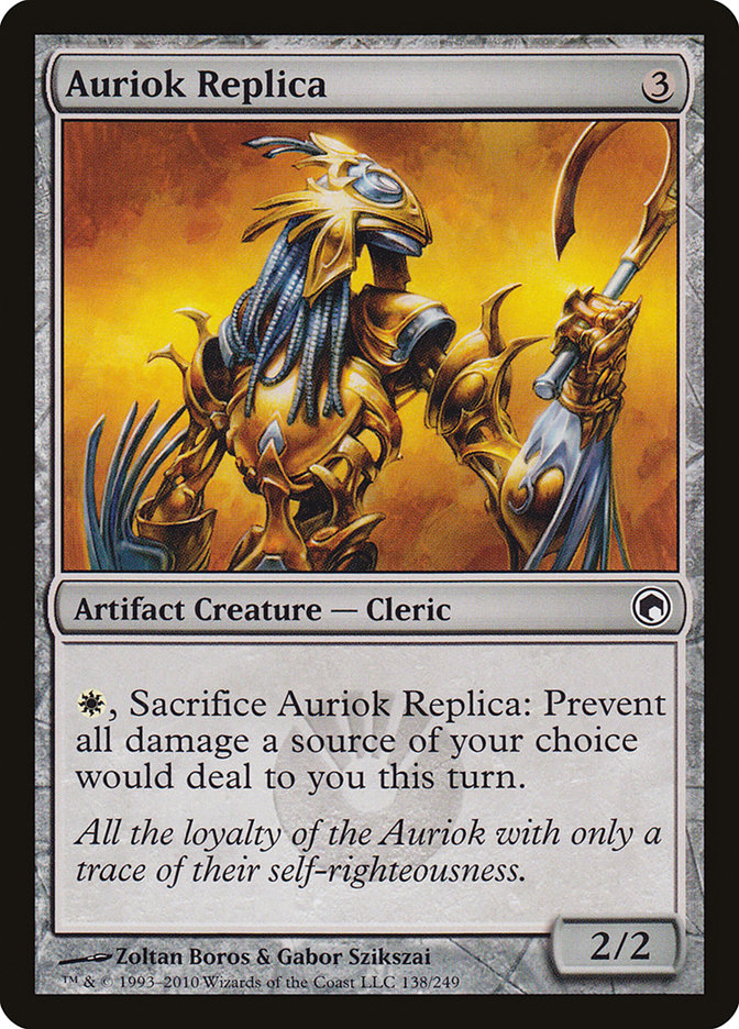 Auriok Replica [Scars of Mirrodin] | Pegasus Games WI