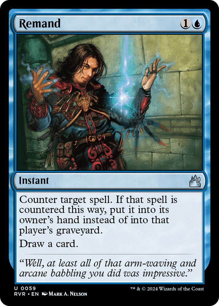 Remand [Ravnica Remastered] | Pegasus Games WI