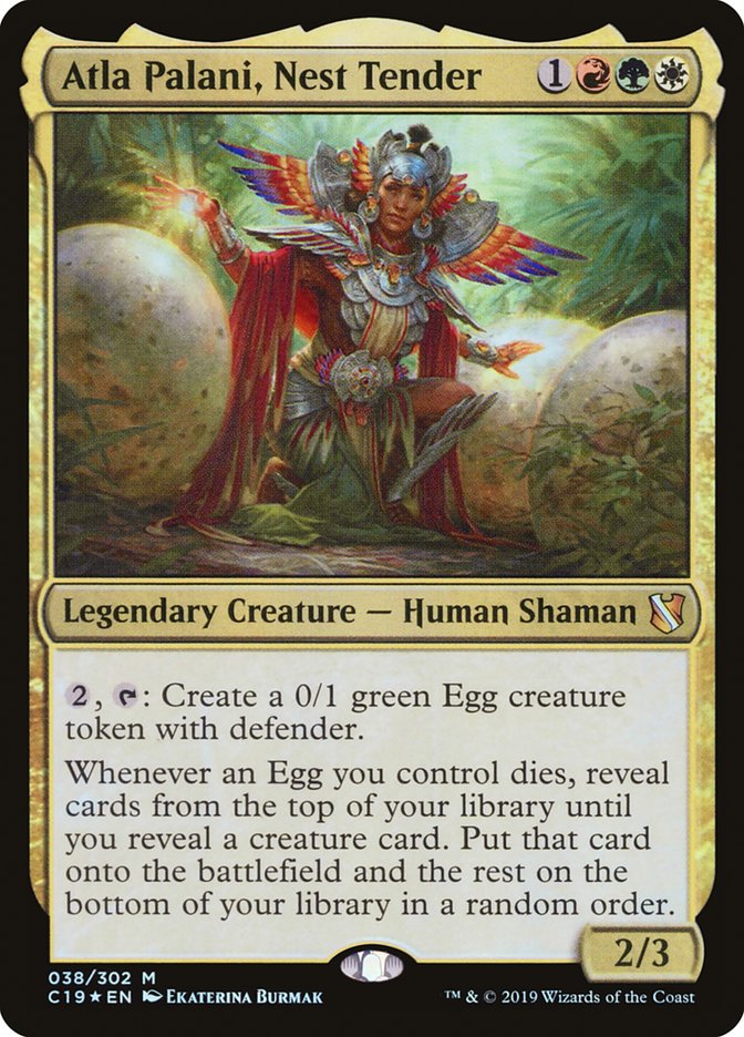 Atla Palani, Nest Tender [Commander 2019] | Pegasus Games WI