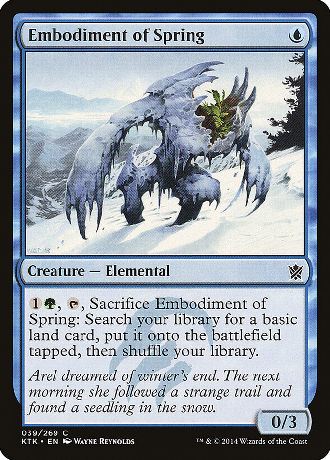 Embodiment of Spring [Khans of Tarkir] | Pegasus Games WI
