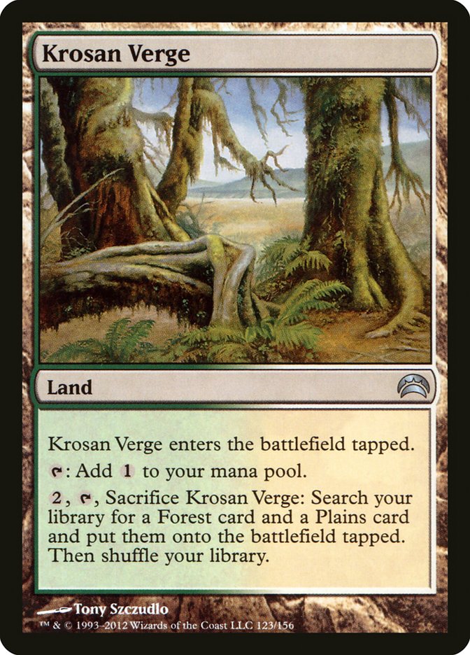 Krosan Verge [Planechase 2012] | Pegasus Games WI