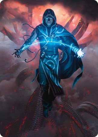 Jace, the Perfected Mind Art Card [Phyrexia: All Will Be One Art Series] | Pegasus Games WI