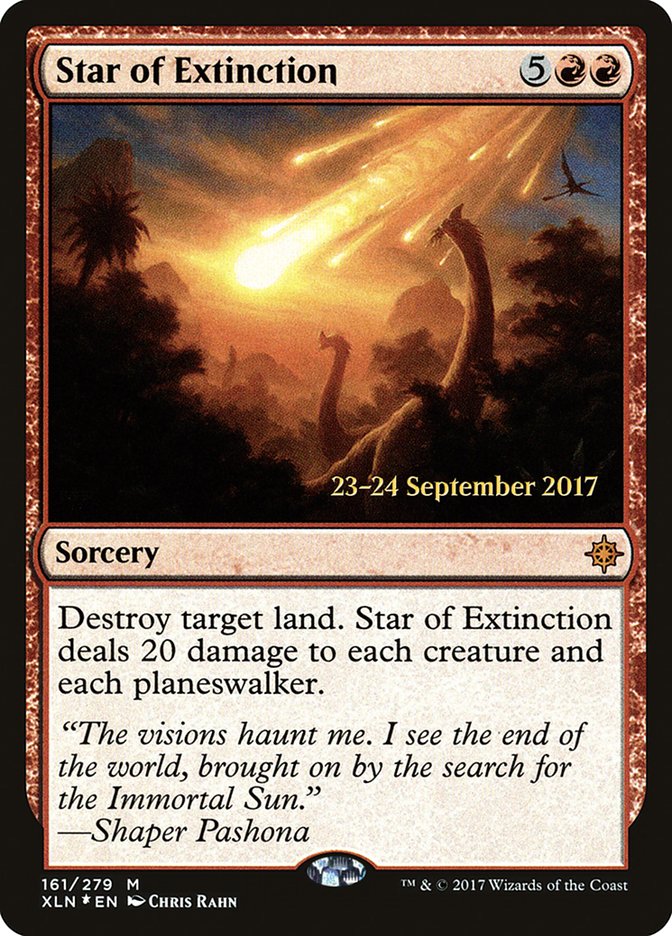 Star of Extinction [Ixalan Prerelease Promos] | Pegasus Games WI