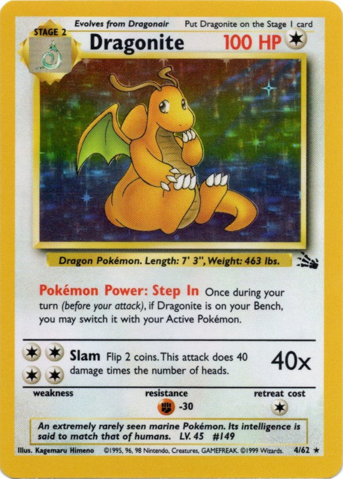 Dragonite (4/62) [Fossil Unlimited] | Pegasus Games WI