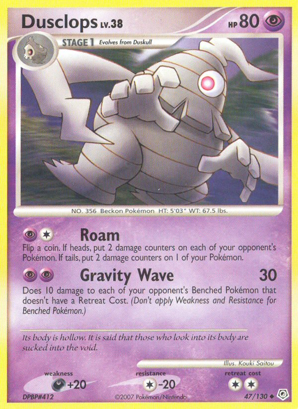 Dusclops (47/130) [Diamond & Pearl: Base Set] | Pegasus Games WI
