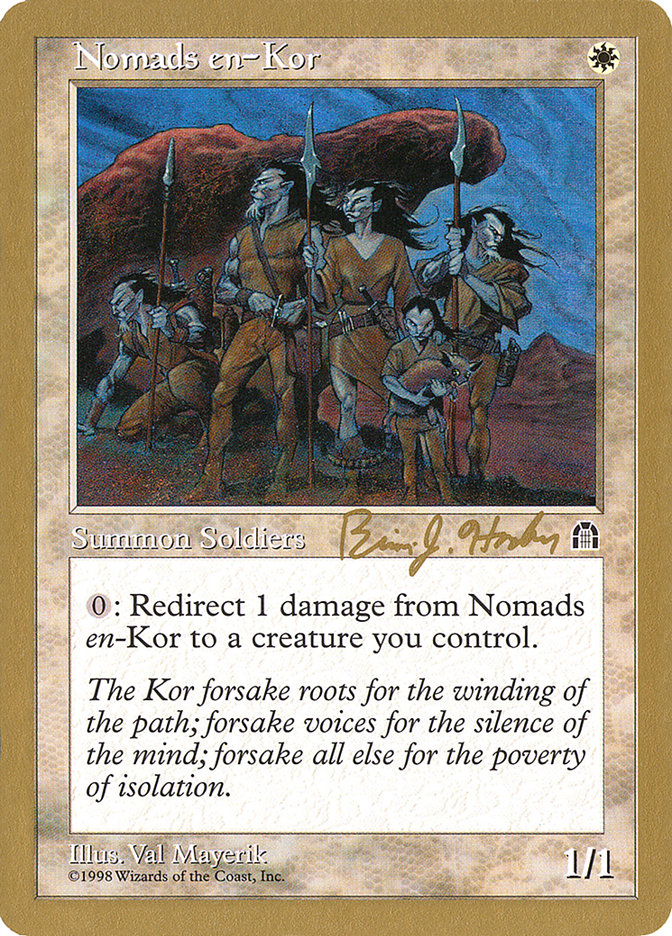 Nomads en-Kor (Brian Hacker) [World Championship Decks 1998] | Pegasus Games WI