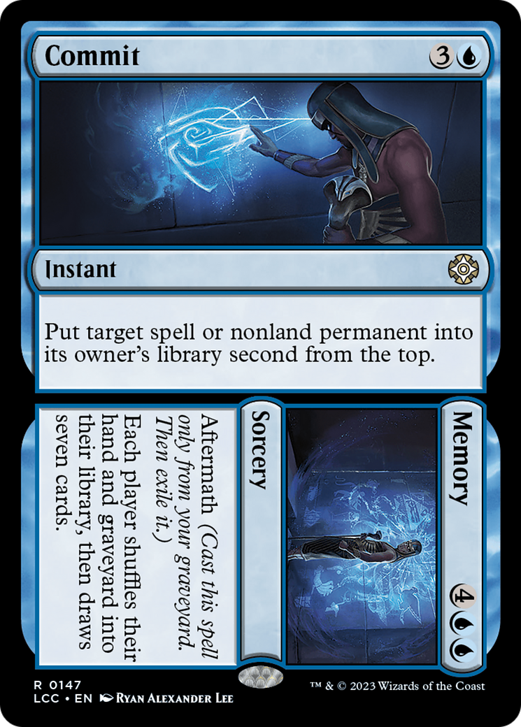 Commit // Memory [The Lost Caverns of Ixalan Commander] | Pegasus Games WI