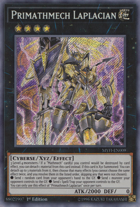 Primathmech Laplacian [MYFI-EN009] Secret Rare | Pegasus Games WI