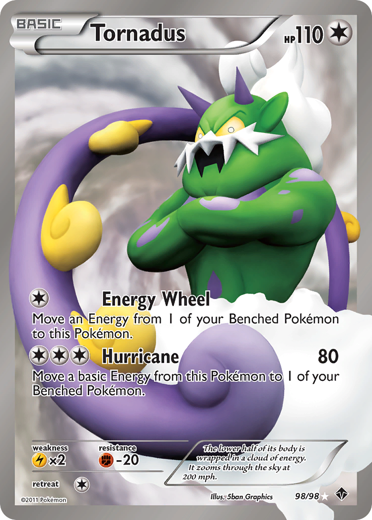 Tornadus (98/98) [Black & White: Emerging Powers] | Pegasus Games WI