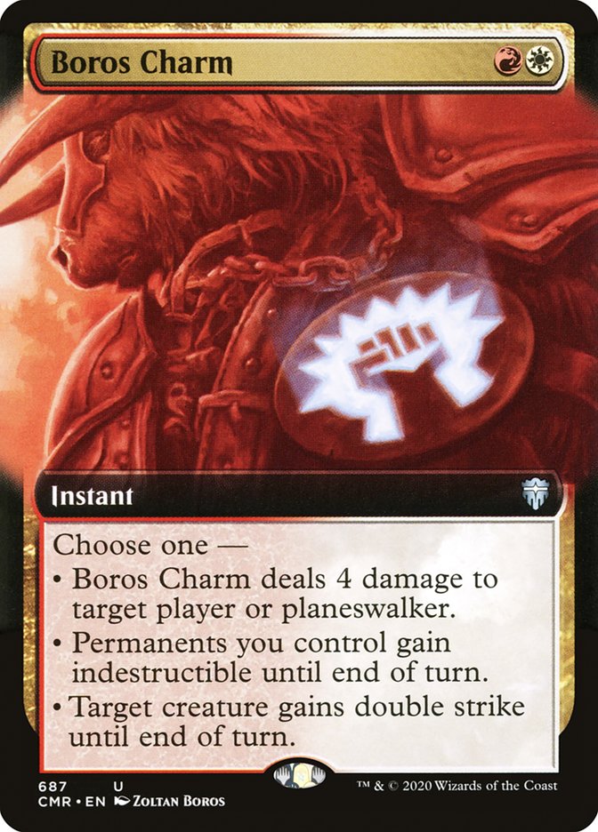 Boros Charm (Extended Art) [Commander Legends] | Pegasus Games WI