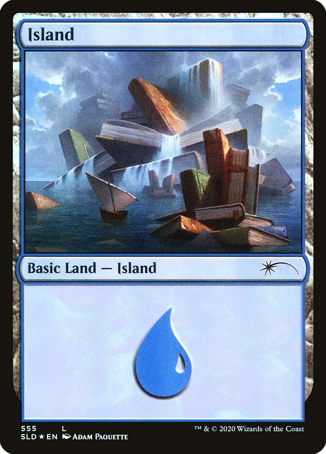Island (Well Read) (555) [Secret Lair Drop Promos] | Pegasus Games WI