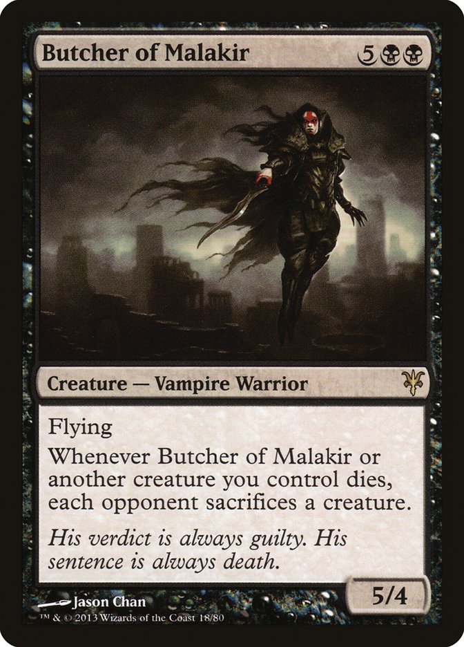Butcher of Malakir [Duel Decks: Sorin vs. Tibalt] | Pegasus Games WI