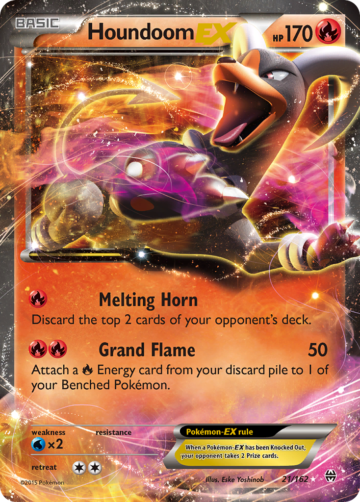 Houndoom EX (21/162) [XY: BREAKthrough] | Pegasus Games WI