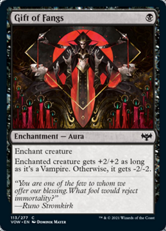 Gift of Fangs [Innistrad: Crimson Vow] | Pegasus Games WI