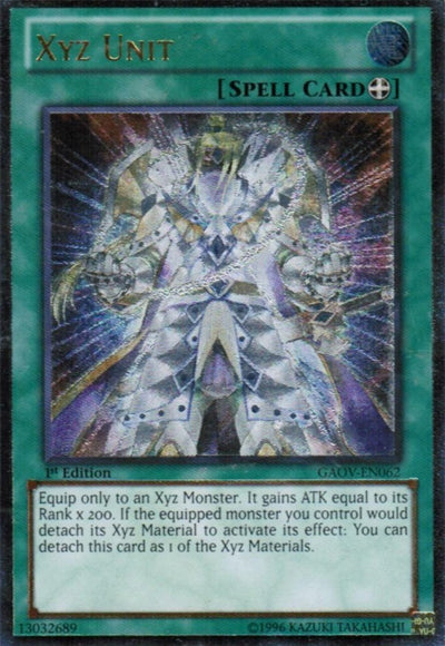 Xyz Unit (UTR) [GAOV-EN062] Ultimate Rare | Pegasus Games WI