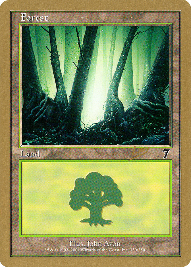 Forest (rl330) (Raphael Levy) [World Championship Decks 2002] | Pegasus Games WI