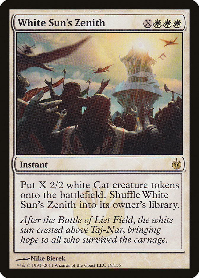 White Sun's Zenith [Mirrodin Besieged] | Pegasus Games WI